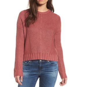 ❌SOLD❌ Rails Evan Brick Red Super Soft Ribbed Sweater